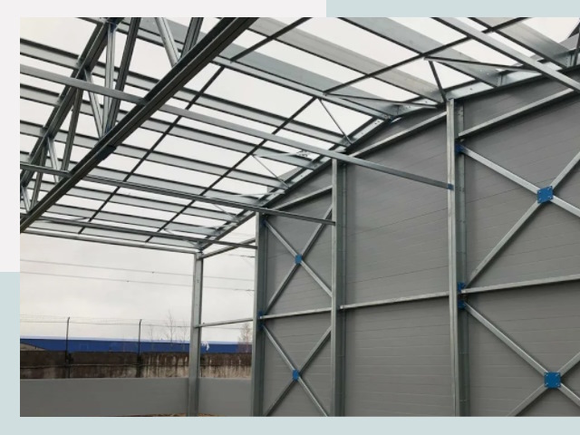 Каркасные ангары от СтальСтрой по цене от 625 руб.